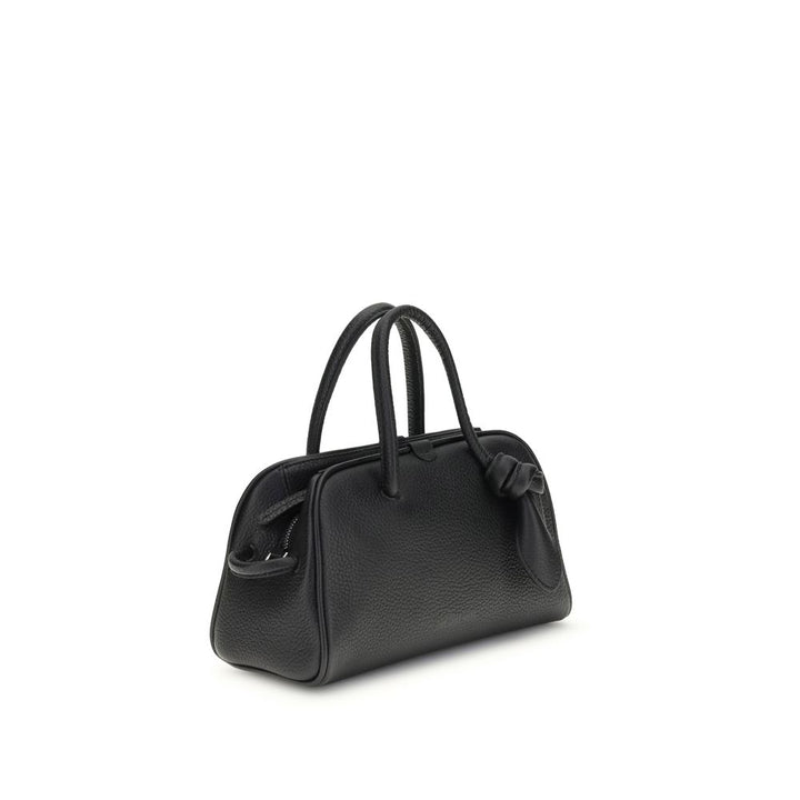 Jacquemus Black Calf Leather Bos Taurus Handbag