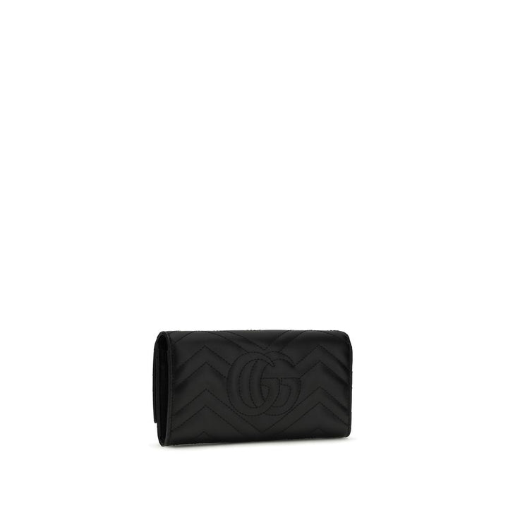 Gucci Black Calf Leather Bos Taurus Wallet