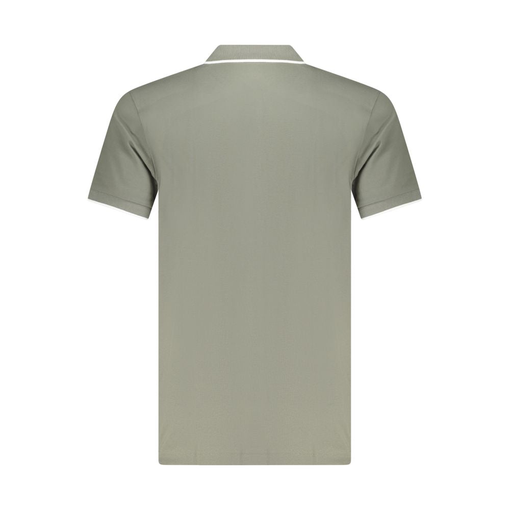Hugo Boss Verde Cotton Men Polo Shirt