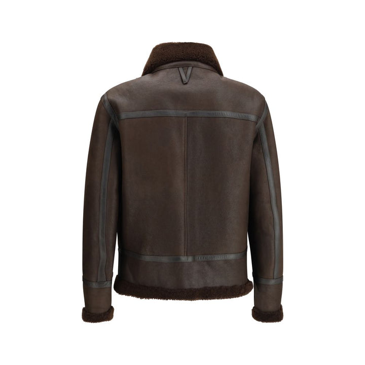 Valstar Brown Calf Leather Bos Taurus Coat