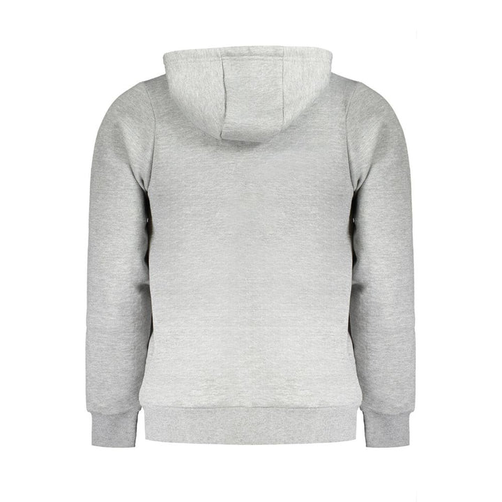 Norway 1963 Grigio Cotton Male Sweatshirt with Hood