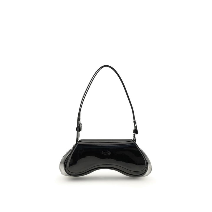 Diesel Black Polyethylene Shoulder Bag