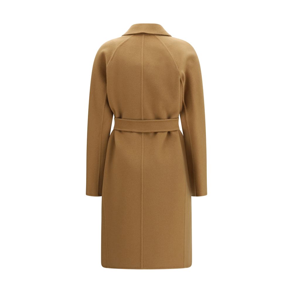 Max Mara Purple Cashmere Coat