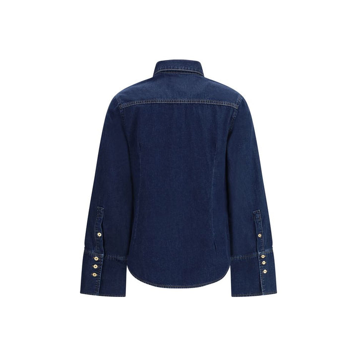 7FOR Blue Denim Shirt