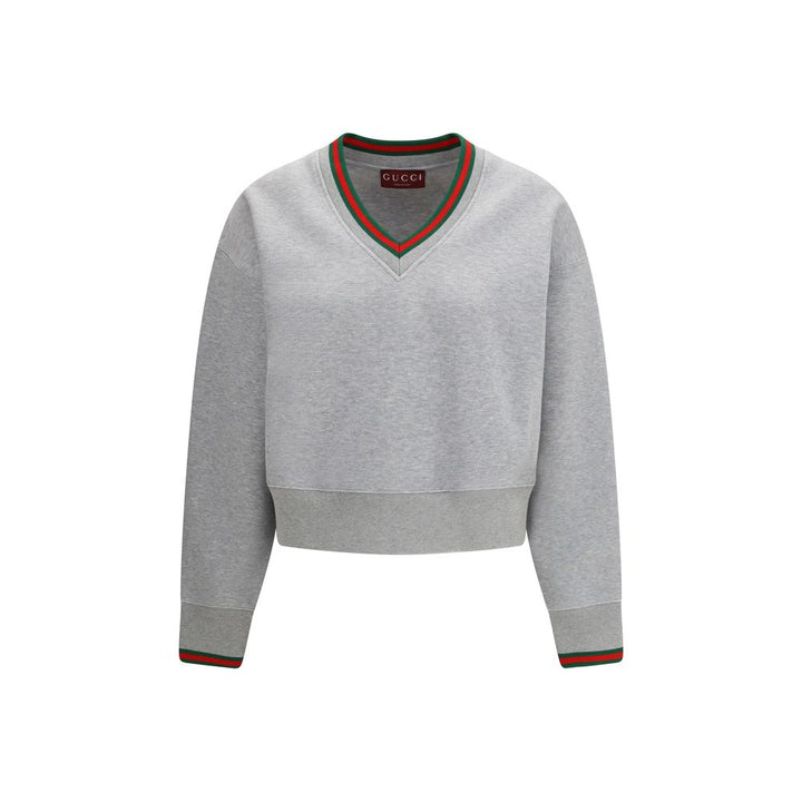 Gucci Gray Cotton Sweatshirt