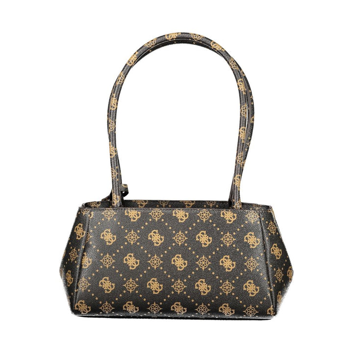 Guess Jeans Marrone Poliuretano Women Handbag