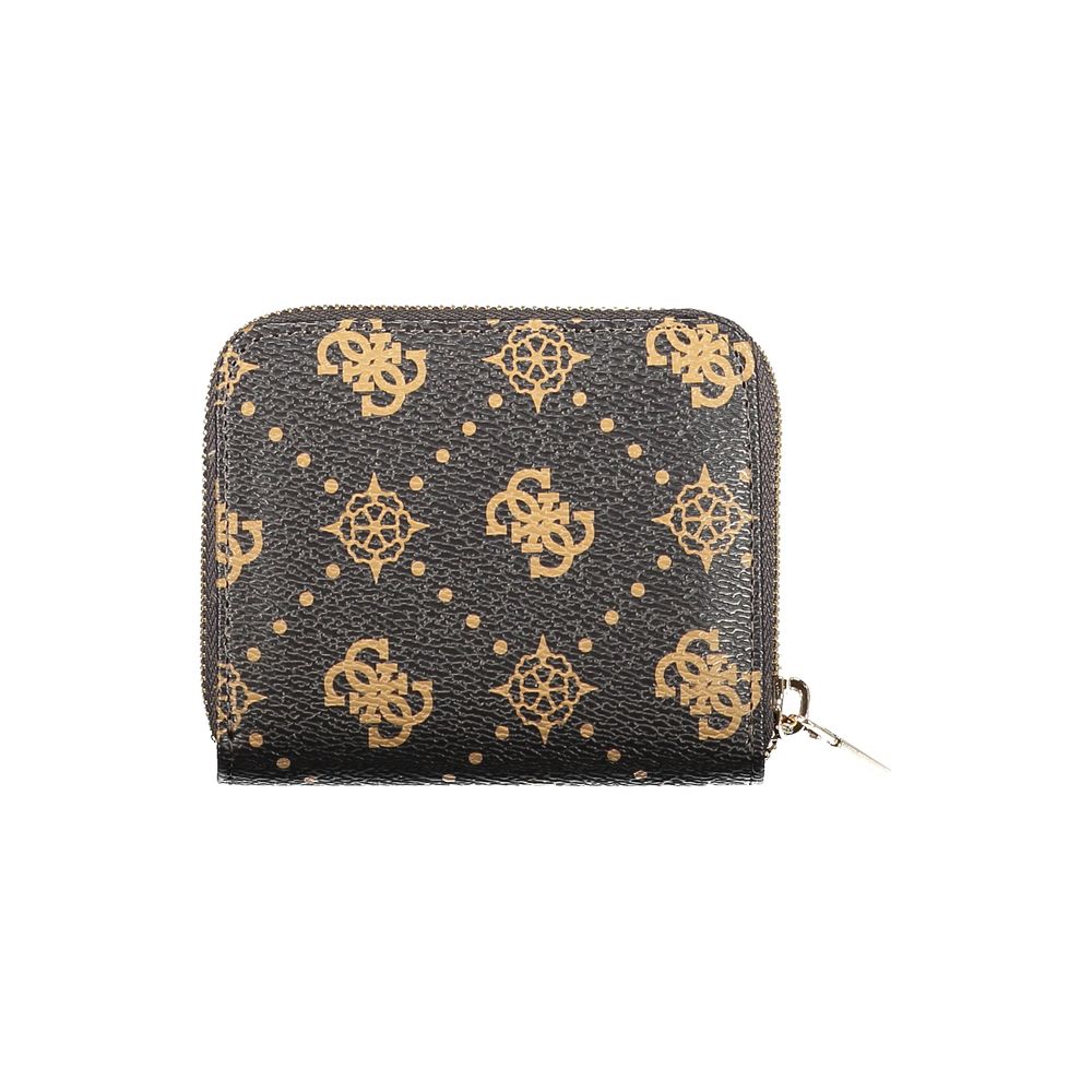 Guess Jeans Marrone Poliuretano Women Wallet