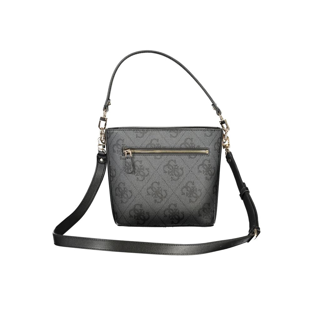Guess Jeans Black Polyurethane Women Handbag