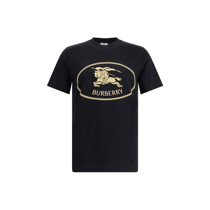 Burberry Black Cotton T-Shirt