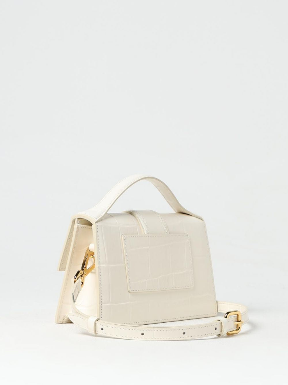 Jacquemus Ivory Cocco Le Grand Bambino Handbag – SEYMAYKA