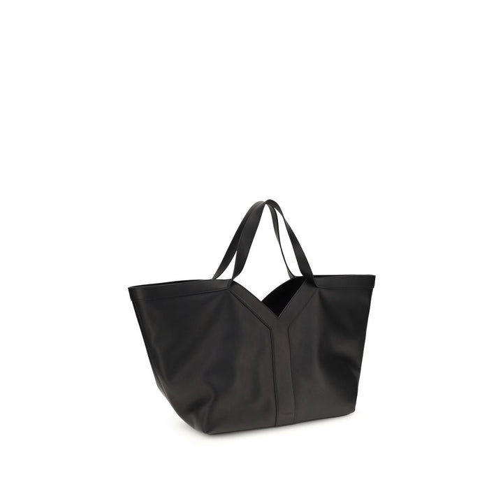 Saint Laurent Black Calf Leather Bos Taurus Shoulder Bag