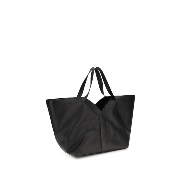 Saint Laurent Black Calf Leather Bos Taurus Shoulder Bag