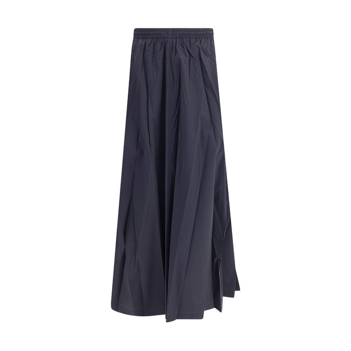 Balenciaga Blue Polyester Long Skirt