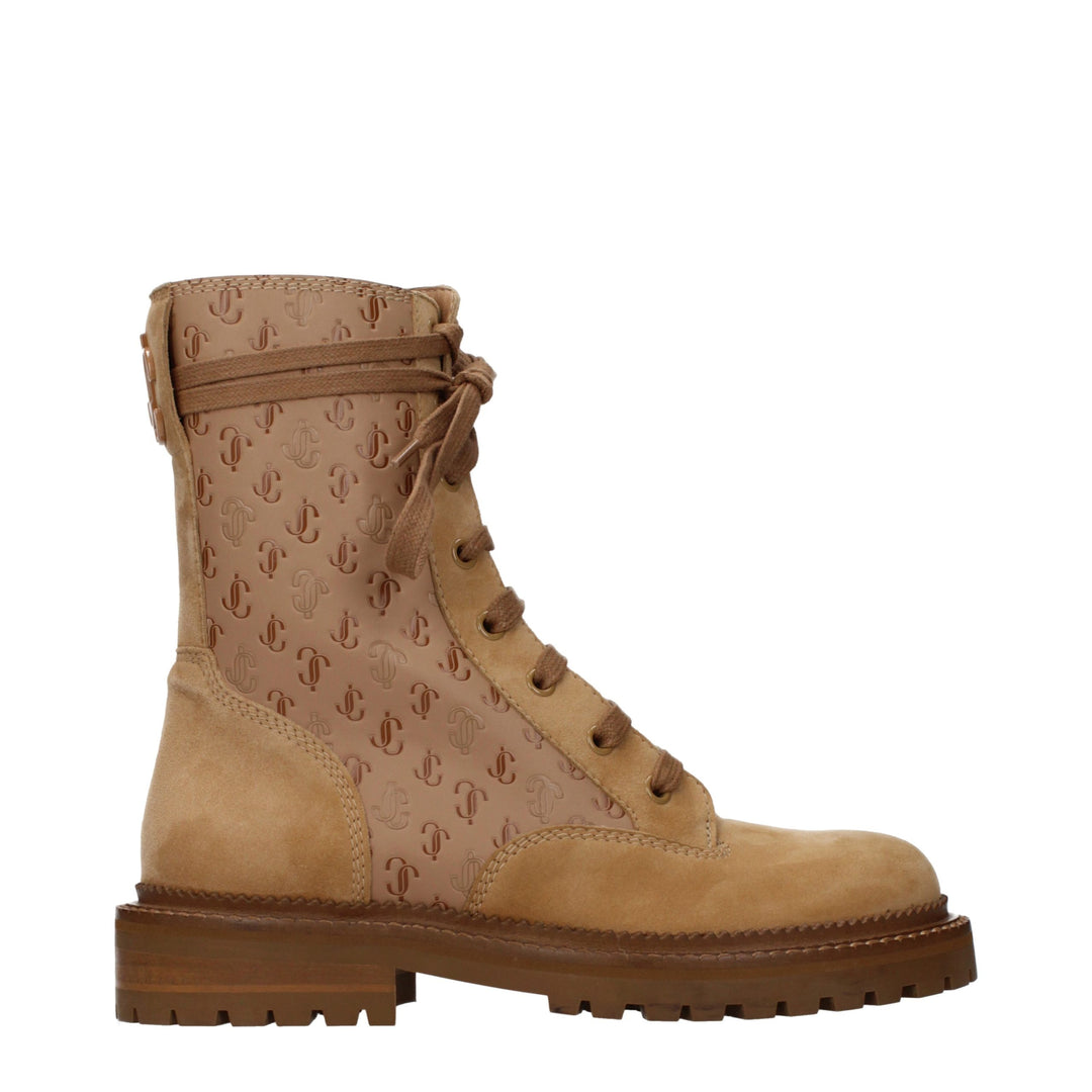 Jimmy Choo Brown Leather Ankle Boots