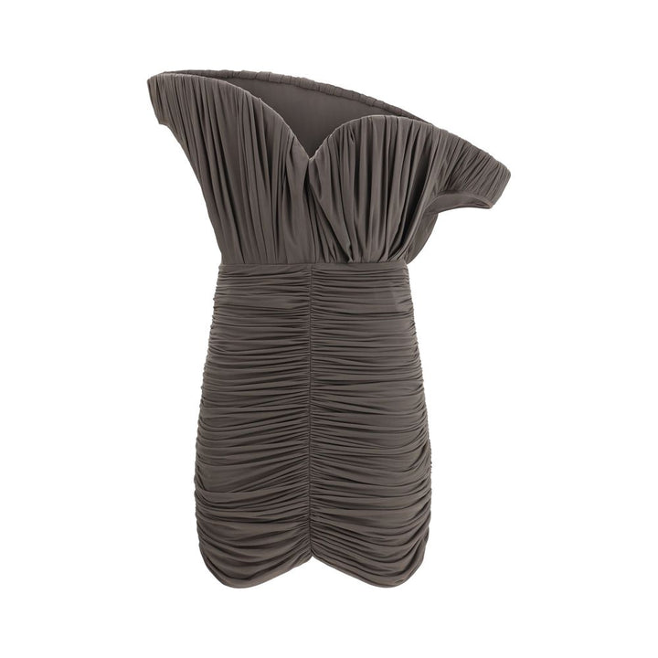 Magda Butrym Brown Copper Casual Dress