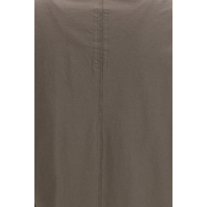 Rick Owens Brown Cotton T-Shirt