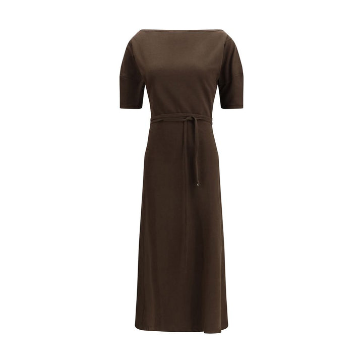 Lemaire Brown Cotton Casual Dress