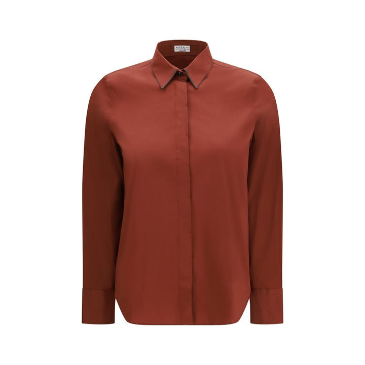 Brunello Cucinelli Multicolor Cotton Dress Shirt