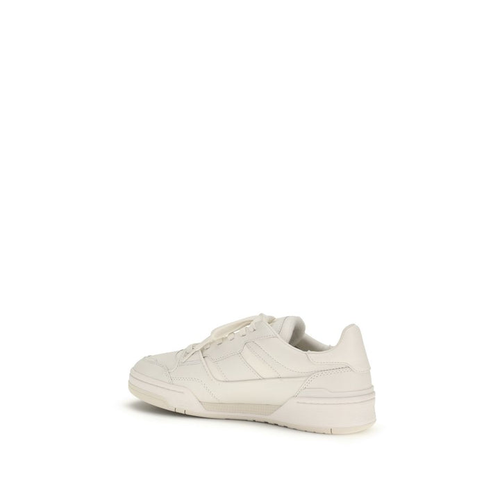 Axel Arigato Gray Calf Leather Bos Taurus Low Top Sneakers