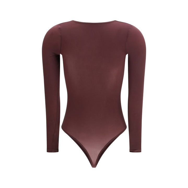 Wolford Purple Polyamide Bodysuit