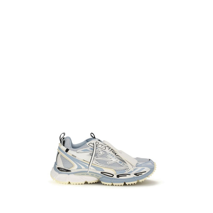 Off-White Multicolor Polyethylene Athletic Sneakers