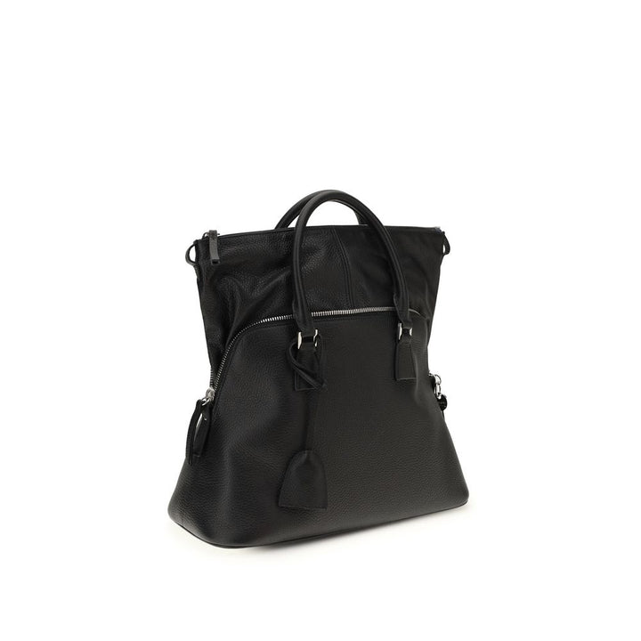 Margiela Black Calf Leather Bos Taurus Shoulder Bag