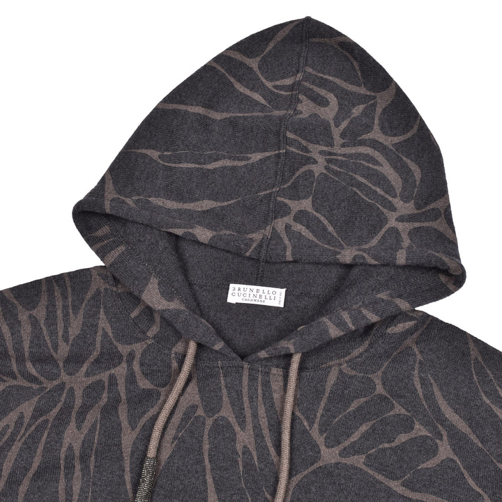 Brunello Cucinelli Black Wool Hoodie