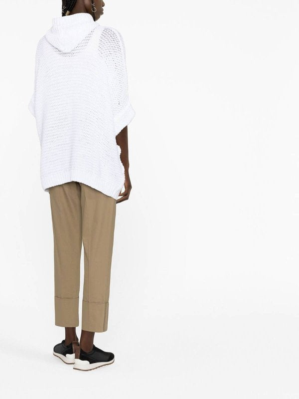 Brunello Cucinelli White Cotton Shell Jacket