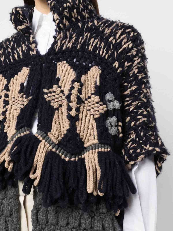 Brunello Cucinelli Bicolor Cashmere Sweater