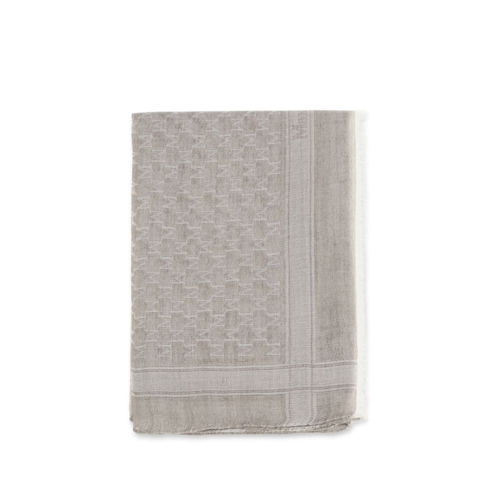 Max Mara Beige Lamb Ovis Aries Aries Scarf