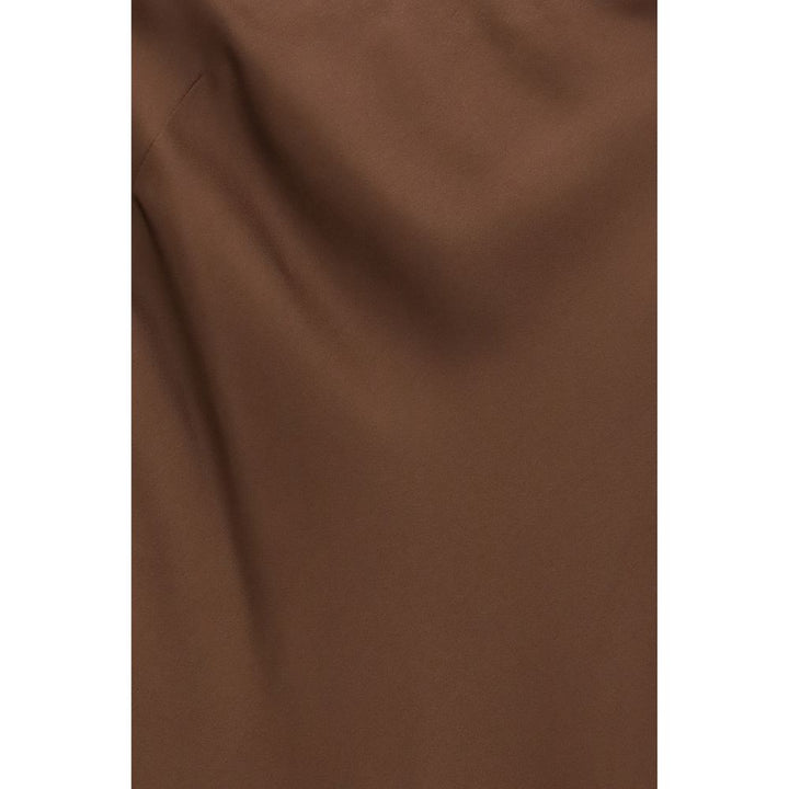 Forte_Forte Brown Acetate Casual Dress