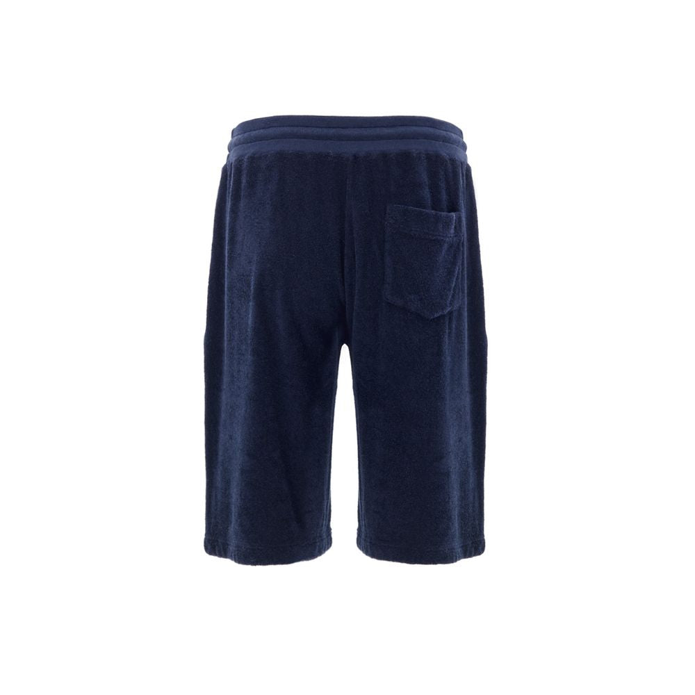 Gran Sasso Blue Cotton Shorts