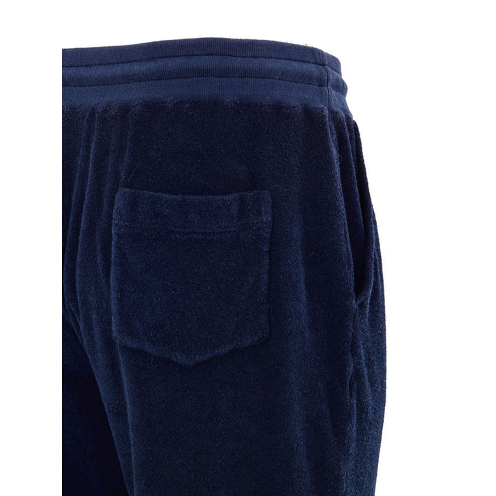 Gran Sasso Blue Cotton Shorts