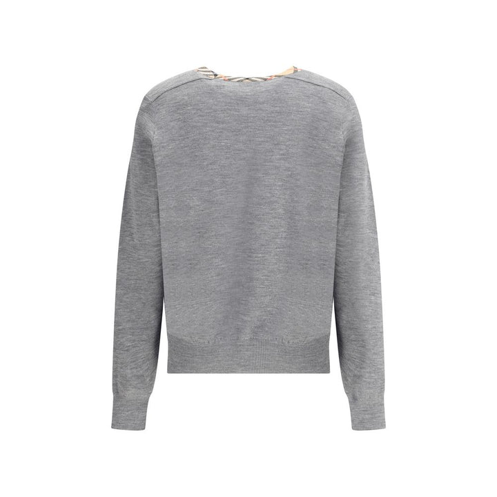 Burberry Gray Cotton Sweatshirt