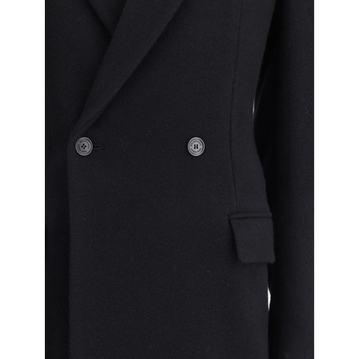 Balenciaga Black Wool Coat