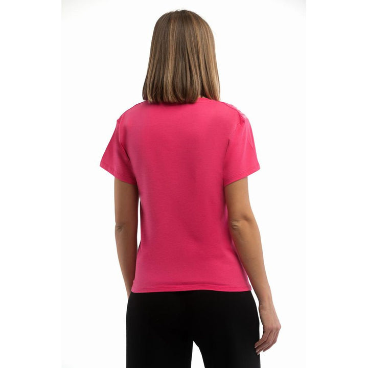 Moschino Fuchsia Cotton T-Shirt