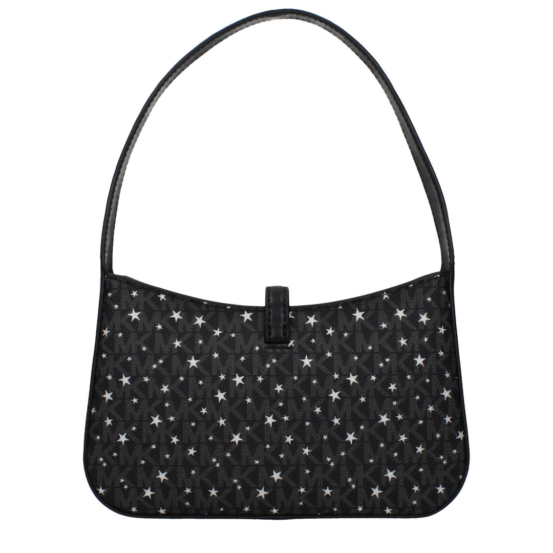 Michael Kors Black Fabric Handbag