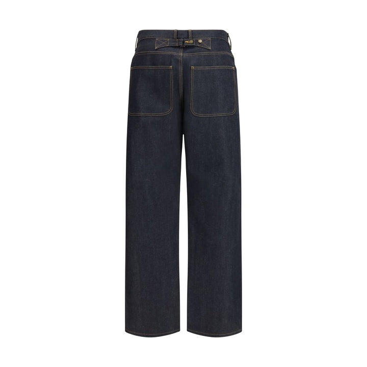 Thom Browne Blue Cotton Jeans Denim