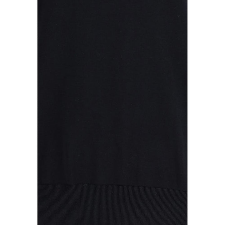 Laneus Black Cotton T-Shirt