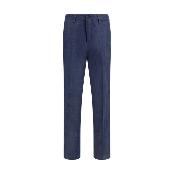 Cruna Blue Tencel Dress Pants