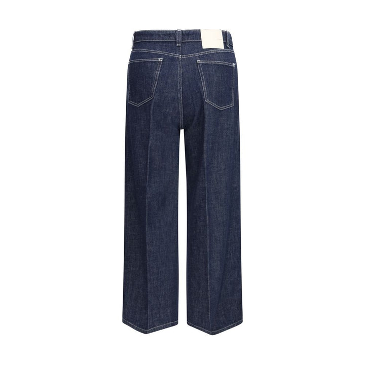 Cruna Blue Cotton Jeans Denim