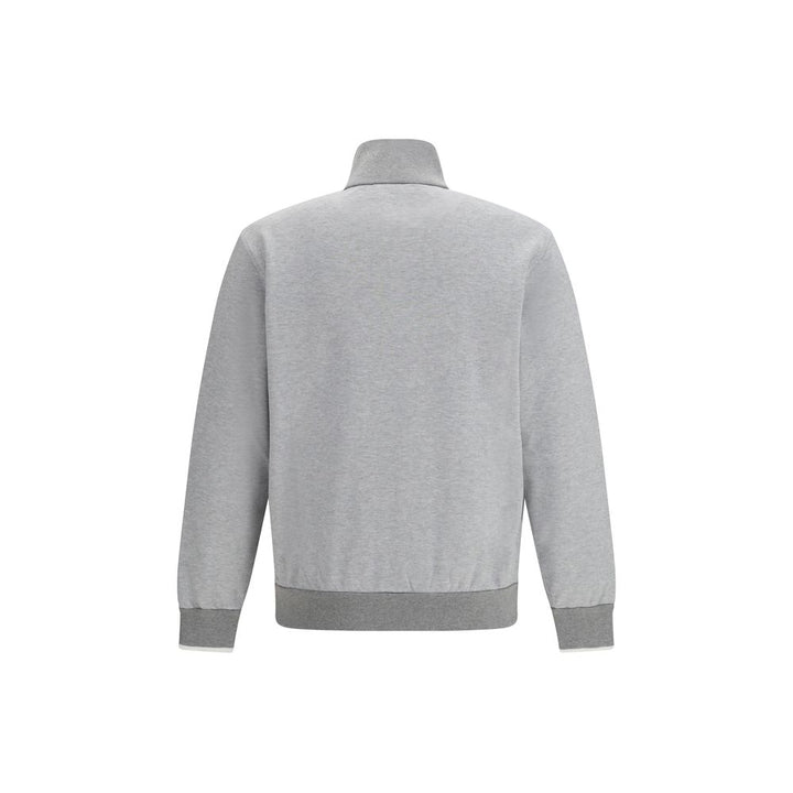 Brioni Gray Cotton Sweatshirt