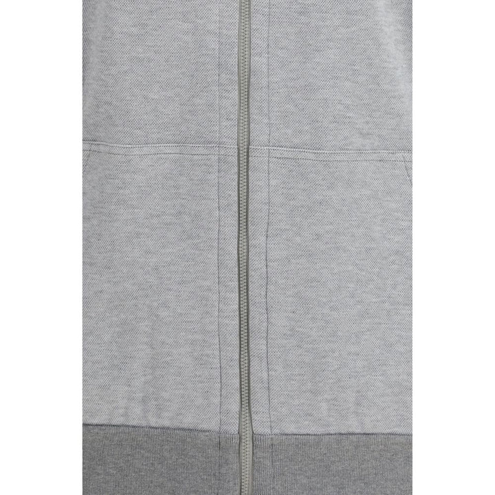 Brioni Gray Cotton Sweatshirt