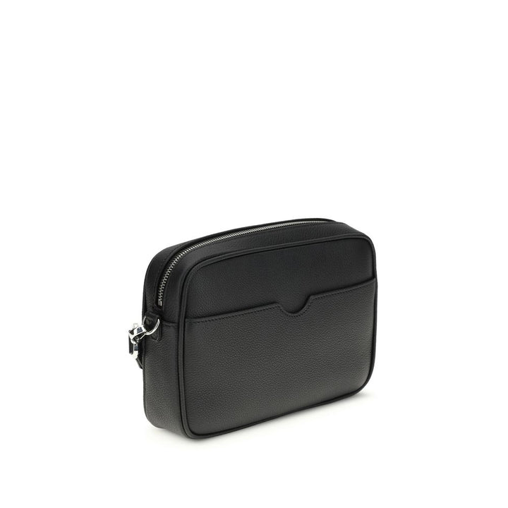 Fendi Black Cotton Shoulder Bag