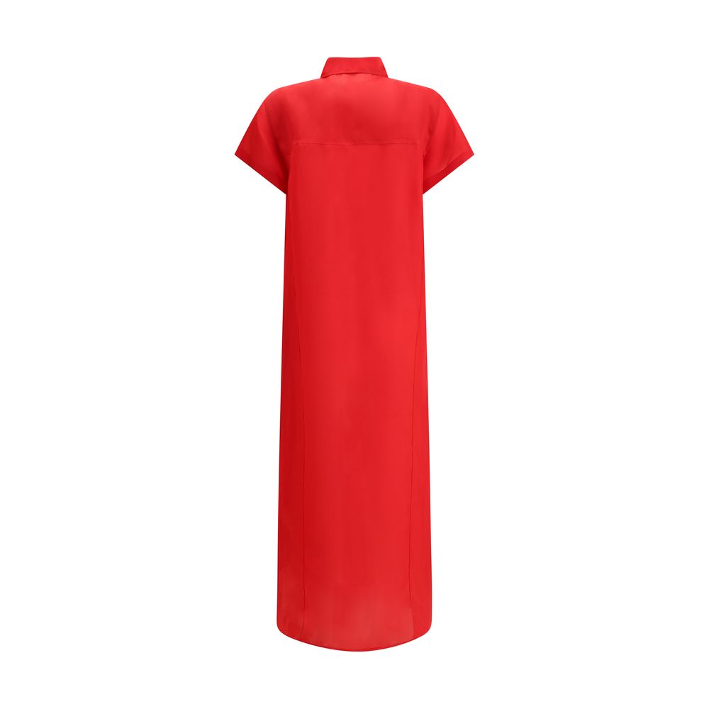 Khaite Multicolor Silk Cocktail Dress