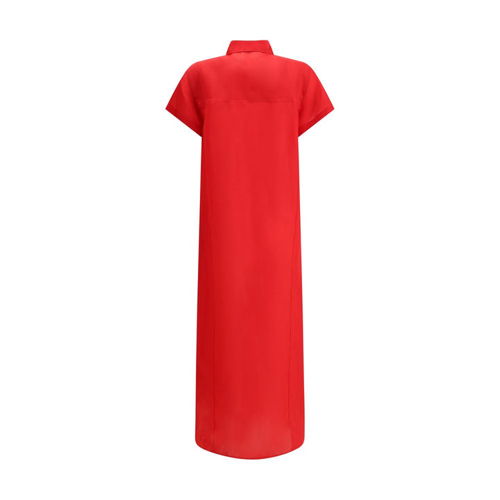 Khaite Multicolor Silk Cocktail Dress
