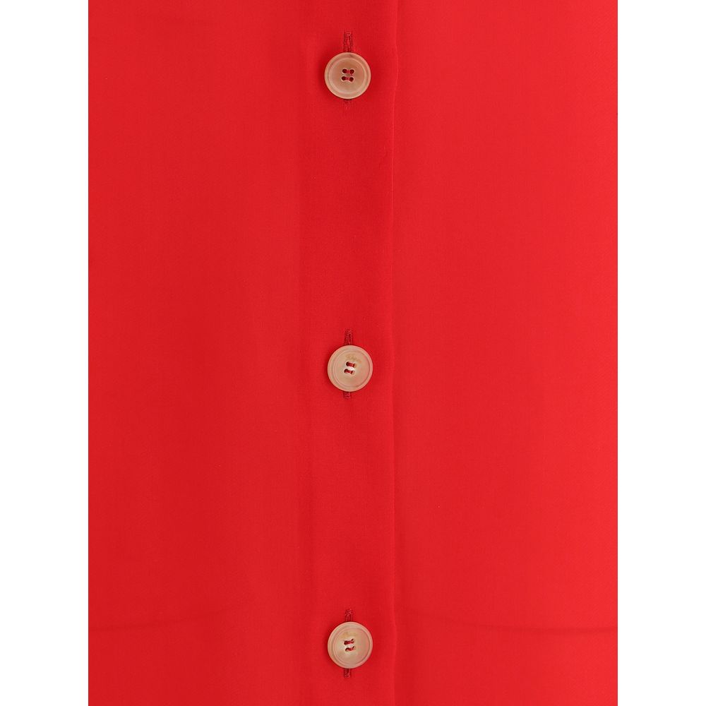 Khaite Multicolor Silk Cocktail Dress