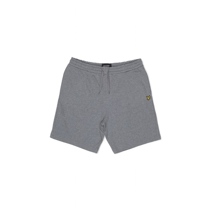 Lyle & Scott Gray Cotton Bermuda Shorts