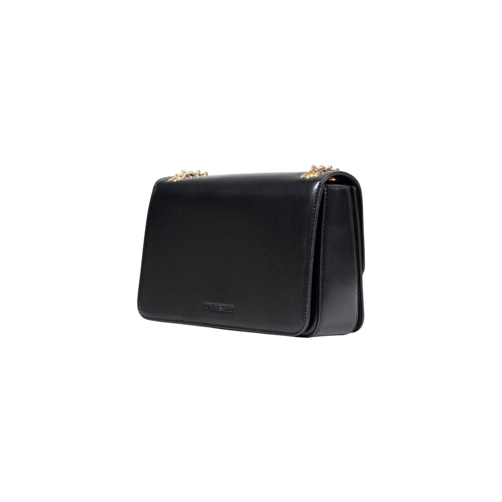 Love Moschino Black Polyethylene Handbag – SEYMAYKA