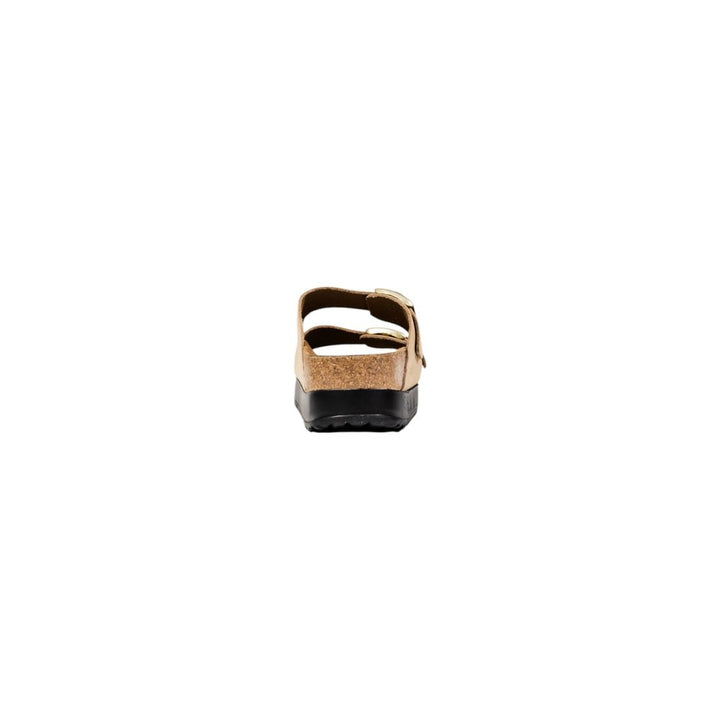 Birkenstock Beige Synthetic Platform Sandals